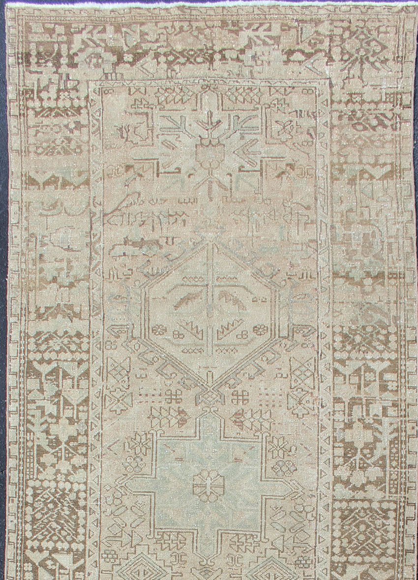Keivan Woven Arts, Tra - 180201, 1930s Semi - Antique Karadjeh wide Runner, - Keivan Woven ArtsTRA - 180201 - 10283Rug