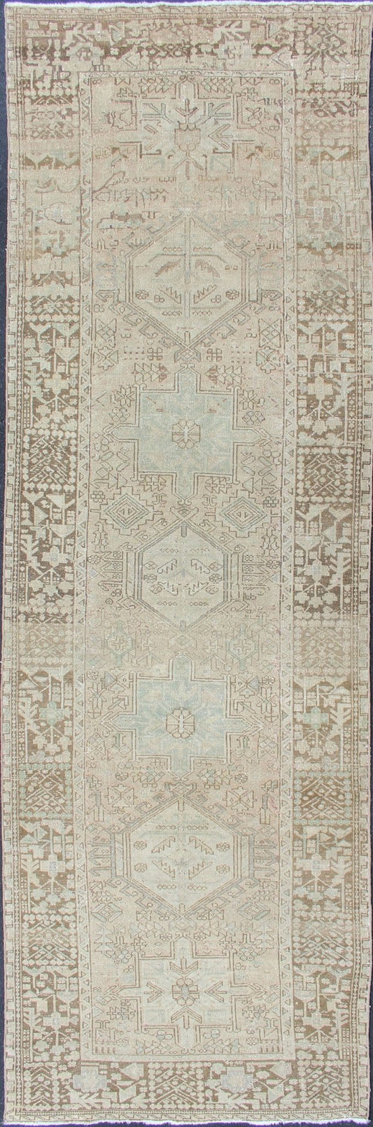 Keivan Woven Arts, Tra - 180201, 1930s Semi - Antique Karadjeh wide Runner, - Keivan Woven ArtsTRA - 180201 - 10283