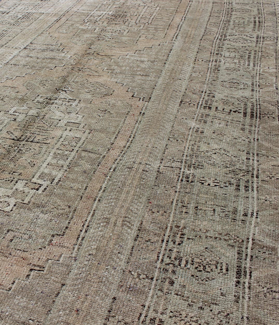 Muted Vintage Turkish Oushak Carpet with Dual - Medallion Design Turkish Oushak Carpet with Dual - Medallion Design rug/tu - alg - 136576 origin/ turkey This stunning vintage Turkish Oushak carpet features a Dual - medallion large - scale design... - Keivan Woven ArtsTU - ALG - 136576 - 4930Rug
