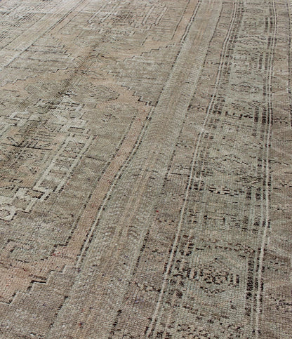 Muted Vintage Turkish Oushak Carpet with Dual - Medallion Design Turkish Oushak Carpet with Dual - Medallion Design rug/tu - alg - 136576 origin/ turkey This stunning vintage Turkish Oushak carpet features a Dual - medallion large - scale design... - Keivan Woven ArtsTU - ALG - 136576 - 4930Rug