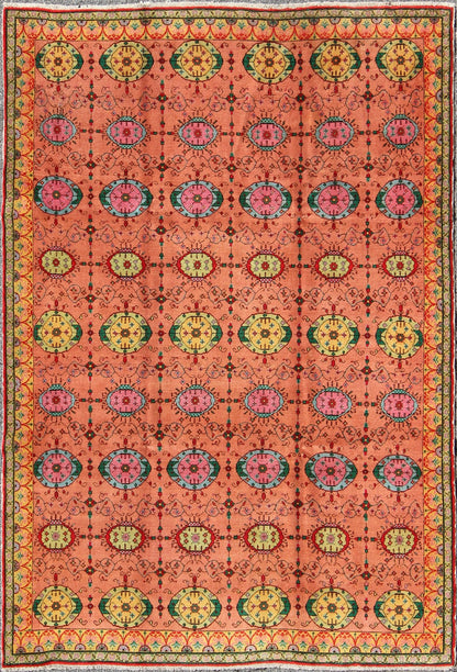 Brilliant Colors, Fine Turkish vintage Sivas rug with a unique design and color combination. tu - emd - 136019. Unique Turkish fine rug TU - EMD - 136019.Mid - 20th Century Beautiful Turkish mid - 20th century craftsmanship and inspiring oriental design allow ... - Keivan Woven ArtsTU - EMD - 136019 - 4542Rug