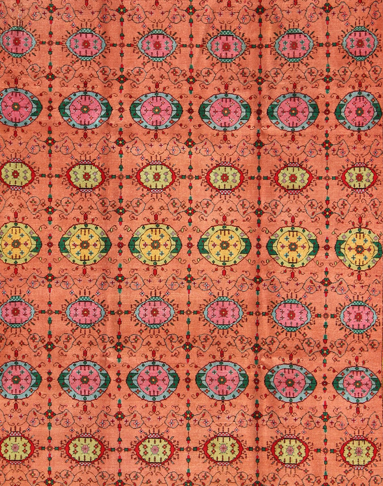 Brilliant Colors, Fine Turkish vintage Sivas rug with a unique design and color combination. tu - emd - 136019. Unique Turkish fine rug TU - EMD - 136019.Mid - 20th Century Beautiful Turkish mid - 20th century craftsmanship and inspiring oriental design allow ... - Keivan Woven ArtsTU - EMD - 136019 - 4542Rug