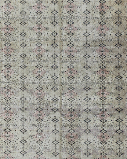 Large Turkish Sivas Rug with Repeating Diamond Motifs Set on Ivory Ground: Stylized diamond motifs are featured in a repeating pattern on this vintage Sivas wool rug. A blend of Persian inspiration and Turkish design creates a unique, dynamic aesthetic... - Keivan Woven ArtsTU - IHS - 95157 - 4968Rug