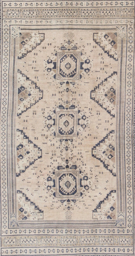 Light Blush and Navy Blue Vintage Turkish Oushak Rug with Tri - Medallion Design kwarugs Lightblush and navy blue vintage Turkish Oushak rug with Tri - Medallion design, Keivan Woven Arts / rug tu - mtu - 3746, country of origin / type: Turkey / Oushak,... - Keivan Woven ArtsTU - MTU - 3746 - 9156