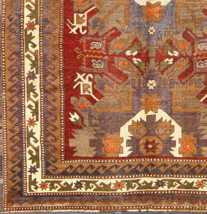 Large Turkish Vintage Oushak Rug with Medallions in Red, Taupe, Olive and Gray Measures: 7'8'' x 10'3''. This vintage Turkish Oushak gallery rug (circa mid - 20th century) features a unique blend of colors and an intricately beautiful design. T... - Keivan Woven ArtsTU - MTU - 4625 - 7735Rug