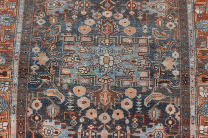 Measures: 4'4 x 6'2 Antique Persian Malayer Rug with All - Over Sub - Geometric Floral Design. Keivan Woven Arts; rug TU - MTU - 4676; country of origin / type: Persian / Malayer, circa 1920. This antique Persian Malayer rug features a layered medal... - Keivan Woven ArtsTU - MTU - 4676 - 22063