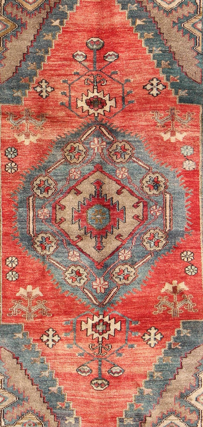 Turkish Konya Rug with Geometric Tribal Design Turkish Konya Rug with Geometric Design rug/tu - sim - 1 origin/turkey kwarugs This beautiful antique Konya carpet features a Classic medallion design. The faint red ground is home to the cen... - Keivan Woven ArtsTU - SIM - 1 - 2918Rug