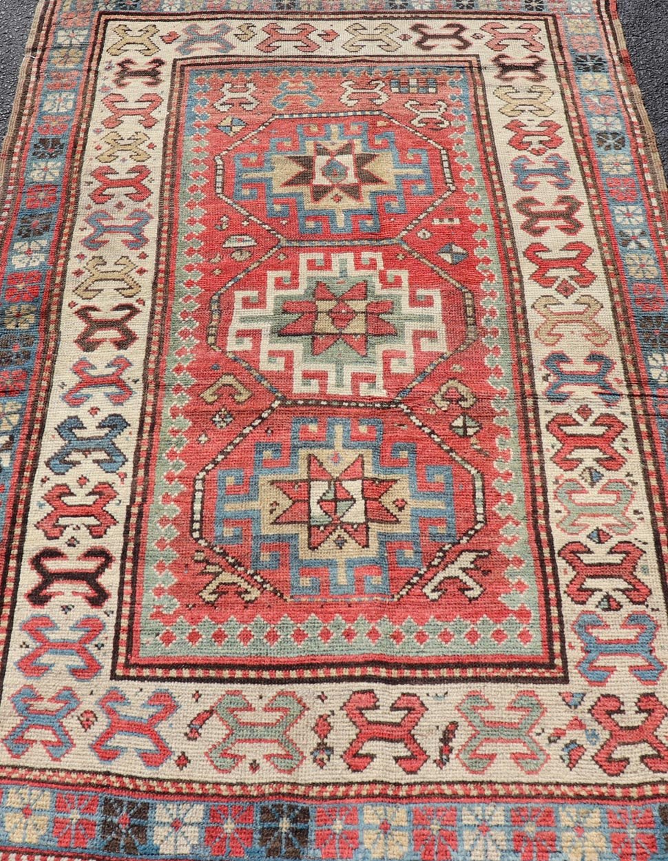 Antique Caucasian Kazak Rug with Sub - Geometric Medallion's Design Antique Caucasian Kazak Rug with Sub - Geometric Medallion's Design. Keivan Woven Arts / rug V21 - 0503 - 15488, country of origin / type: Caucasus / Kazak, circa Late - 19th Century. ... - Keivan Woven ArtsV21 - 0503 - 15488 - 16400