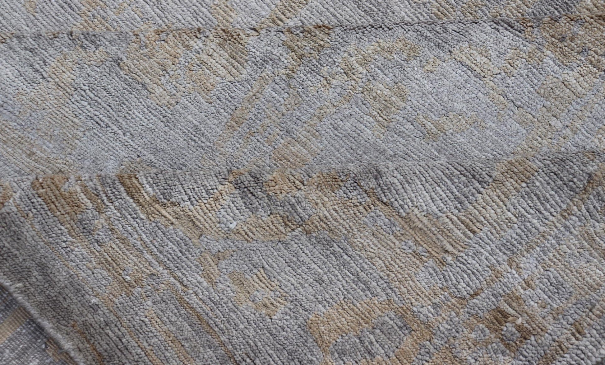 Modern Hand - Knotted silk Tibetan Rug by Keivan Woven Arts Modern Hand - Knotted Silk Tibetan Rug by Keivan Woven Arts. This modern hand - knotted Tibetan rug features an all - over floral design set upon grey background with details in taupe. The ent... - Keivan Woven ArtsV21 - 0803 - 16973