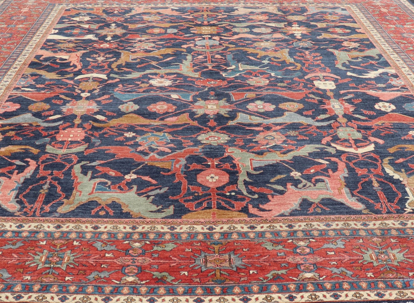 Vintage Persian Bidjar - Keivan Woven ArtsV21 - 1102 - 18072Rug