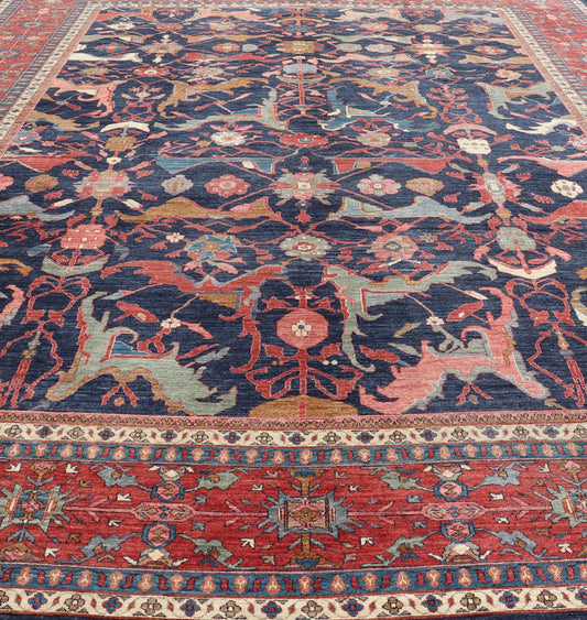 Vintage Persian Bidjar - Keivan Woven ArtsV21 - 1102 - 18072Rug