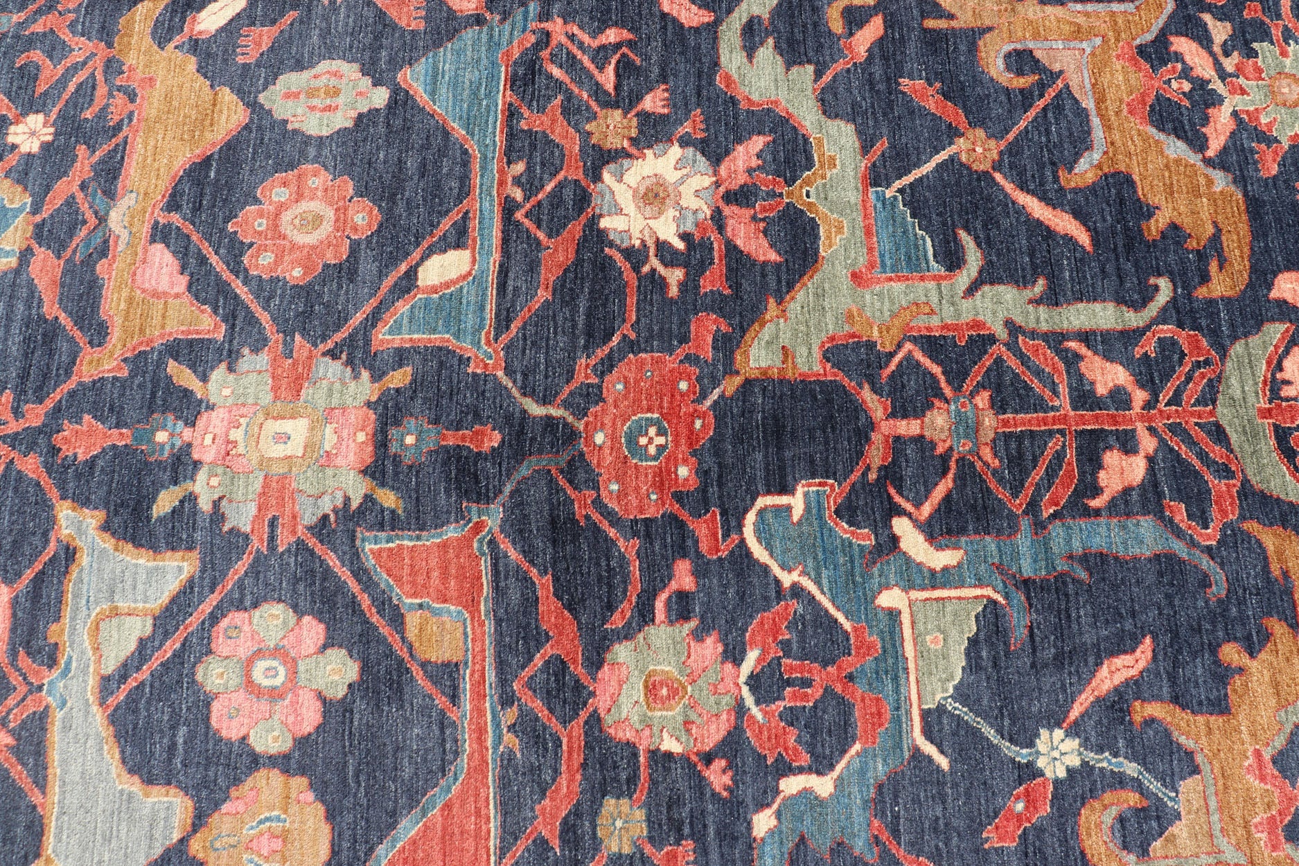 Vintage Persian Bidjar - Keivan Woven ArtsV21 - 1102 - 18072Rug