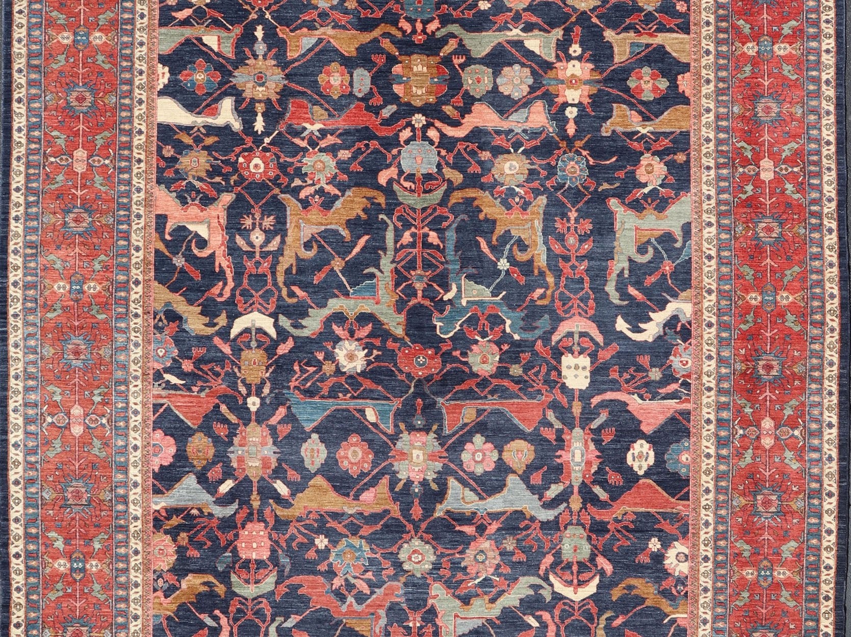 Vintage Persian Bidjar - Keivan Woven ArtsV21 - 1102 - 18072Rug
