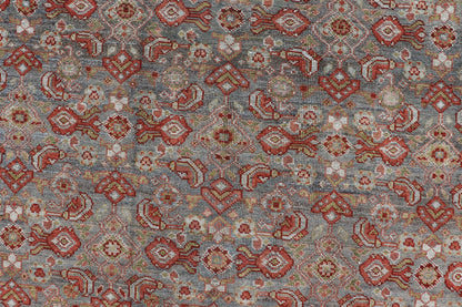 Large Kurdish Antique All Over Design Gallery Runner in Muted Tones Of Blue - Gray. Keivan Woven Arts: rug V21 - 1217 - 15474 Country of Origin: Iran Type: Kurdish Circa 1900 Measures: 7'10 x 22'0 This magnificent Kurdish antique gallery runner has he... - Keivan Woven ArtsV21 - 1217 - 15474 - 18517Rug