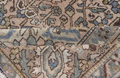 Square Antique Persian Bakhtiari Rug with Large Ornate Central Medallion Design. Keivan Woven Arts / Rug/W22 - 0206, antique Bakhtiari Mid - 20th Century Origin / Iran , Square rug, squared rug. Measures: 12'4 x 12'6 This multicolored Persia... - Keivan Woven ArtsW22 - 0206 - 19280