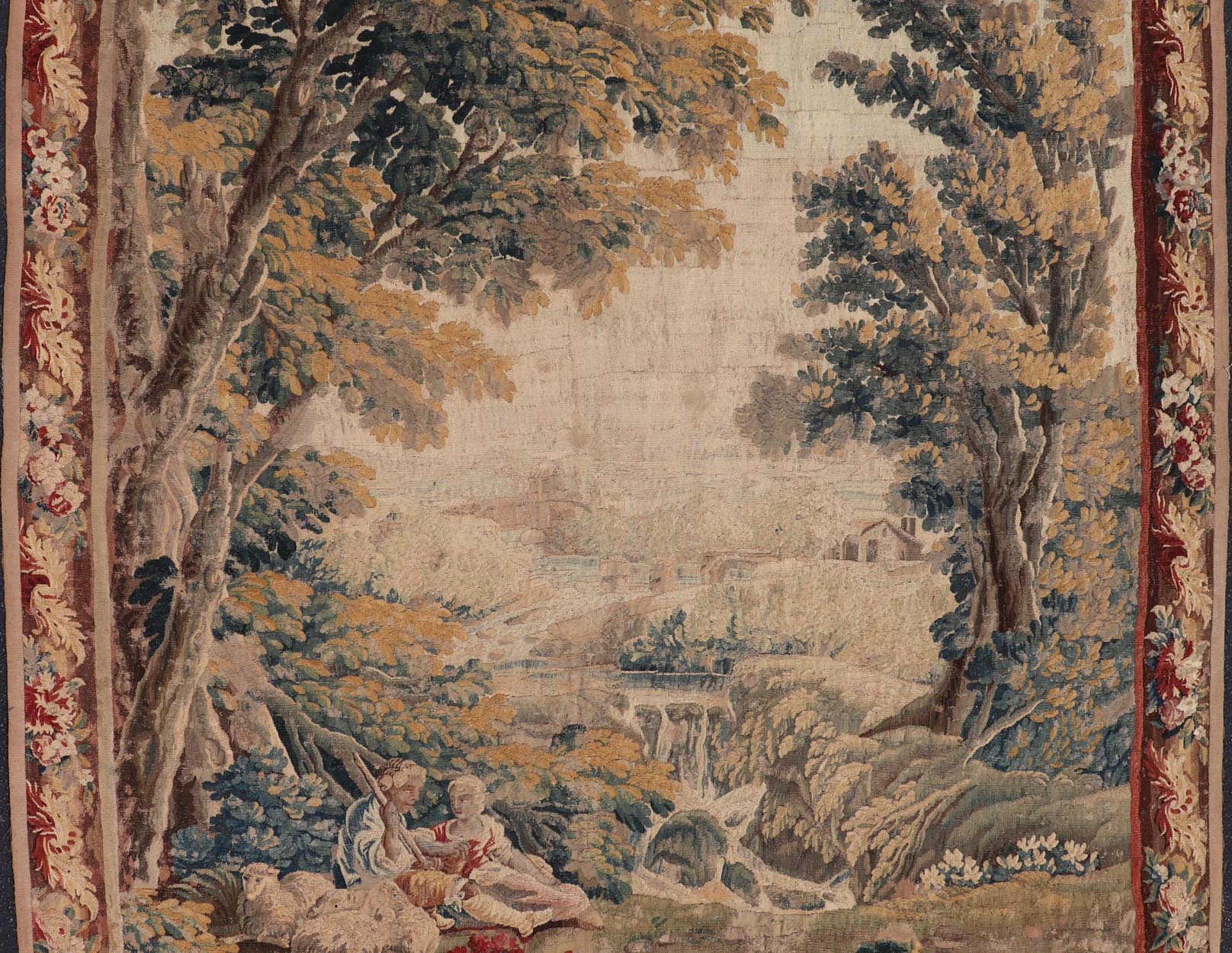 Late 18th century European Tapestry - Keivan Woven ArtsW22 - 0407 - 19868