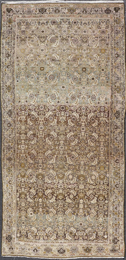 Gallery Persian Malayer All - Over Geometric Design Keivan Woven Arts. rug W22 - 1001, Keivan Woven Arts / country of origin / type: Iran / Malayer, circa 1910. Measures: 5'3 x 11'3 This antique Malayer carpet from 1920s Persia features dynamic ... - Keivan Woven ArtsW22 - 1001 - 18667Rug