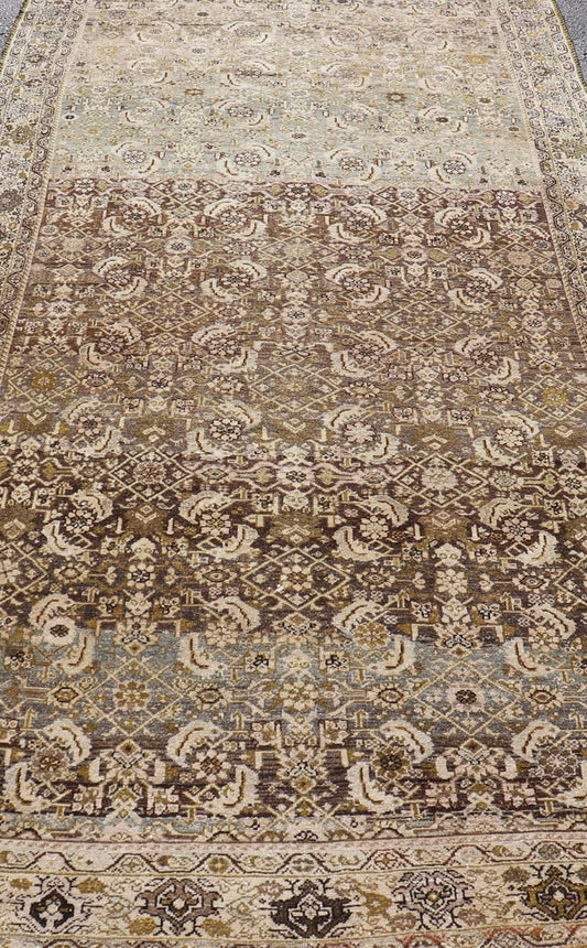 Gallery Persian Malayer All - Over Geometric Design Keivan Woven Arts. rug W22 - 1001, Keivan Woven Arts / country of origin / type: Iran / Malayer, circa 1910. Measures: 5'3 x 11'3 This antique Malayer carpet from 1920s Persia features dynamic ... - Keivan Woven ArtsW22 - 1001 - 18667