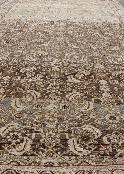 Gallery Persian Malayer All - Over Geometric Design Keivan Woven Arts. rug W22 - 1001, Keivan Woven Arts / country of origin / type: Iran / Malayer, circa 1910. Measures: 5'3 x 11'3 This antique Malayer carpet from 1920s Persia features dynamic ... - Keivan Woven ArtsW22 - 1001 - 18667