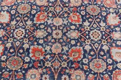 Antique Tabriz with All - Over Floral Sub - Geometric Design Keivan Woven Arts. Keivan Woven Arts / rug W22 - 1101, country of origin / type: Persian / Tabriz, circa Early - 20th Century. Measures: 12'6 x 17'2 This stunning Antique Tabriz rug (circa 192... - Keivan Woven ArtsW22 - 1101 - 21651Rug