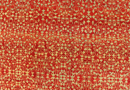 Vintage Mamluk Rug with All - Over Ottoman Design Large Vintage Mamluk Rug, rug WL - 266930, country of origin / type: Turkey / Mamluk, circa Late - 20th Century. Measures: 8'11 x 11'9. Finely Handwoven in Turkey, this marvelous Mamluk ... - Keivan Woven ArtsWL - 266930 - 1963Rug