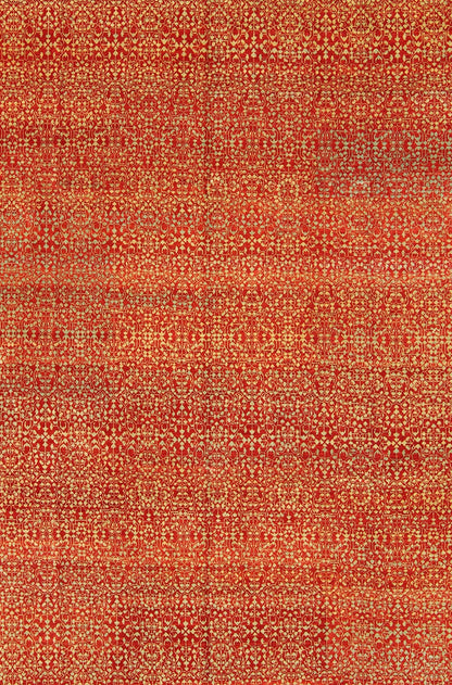 Vintage Mamluk Rug with All - Over Ottoman Design Large Vintage Mamluk Rug, rug WL - 266930, country of origin / type: Turkey / Mamluk, circa Late - 20th Century. Measures: 8'11 x 11'9. Finely Handwoven in Turkey, this marvelous Mamluk ... - Keivan Woven ArtsWL - 266930 - 1963Rug