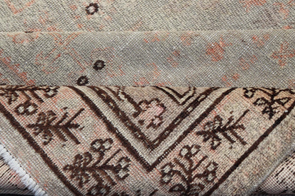 Exquisite Antique Khotan Rug with Intricate All - Over Sub - Geometric Floral Design. Keivan Woven Arts / rug X23 - 0820 - 424, country of origin / type: Turkestan / Khotan, circa early - 20th Century. Measures: 6'4 x 11'7 This Central Asian Khotan rug is... - Keivan Woven ArtsX23 - 0820 - 424 - 24886Rug