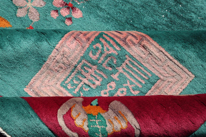 Chinese Art Deco Rug with Large Vining Flowers Keivan Woven Arts. Keivan Woven Arts / rug X23 - 1002, country of origin / type: China / Art Deco, circa 1920. Measures: 9'6 x 13'5 Alive with color, this beautiful antique Art Deco Chinese rug (circa... - Keivan Woven ArtsX23 - 1002 - 25612Rug